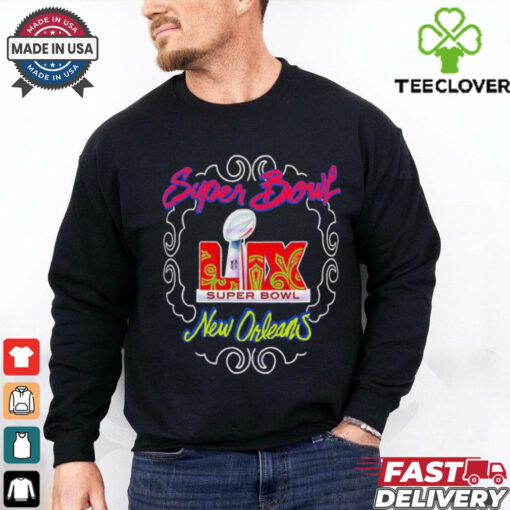 NFL Super Bowl Lix New Orleans 2025 Trophy shirt