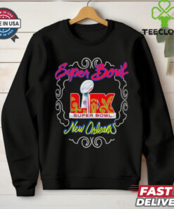NFL Super Bowl Lix New Orleans 2025 Trophy shirt