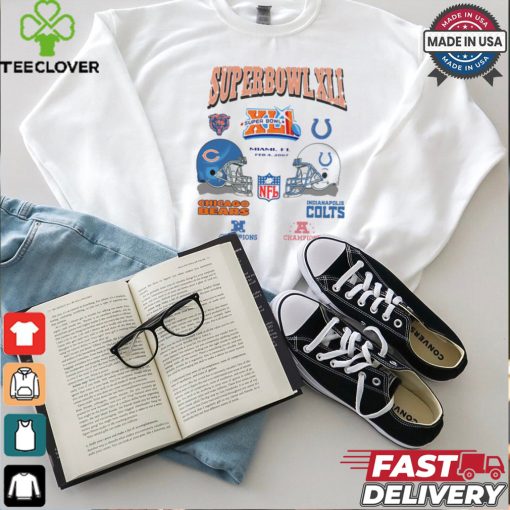 NFL Super Bowl XLI Bears Colts 2007 T Shirt