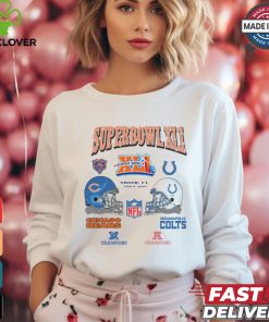 NFL Super Bowl XLI Bears Colts 2007 T Shirt 1 NFL Super Bowl XLI Bears Colts 2007 T Shirt