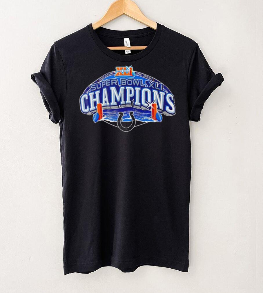 NFL Super Bowl XLI Champs Indianapolis Colts logo shirt NFL Super Bowl XLI Champs Indianapolis Colts logo shirt