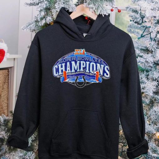 NFL Super Bowl XLI Champs Indianapolis Colts logo shirt