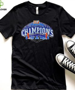 NFL Super Bowl XLI Champs Indianapolis Colts logo shirt