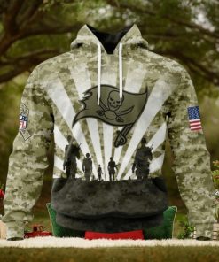 NFL Tampa Bay Buccaneers Custom Name Number Special Camo Pullover Hoodie