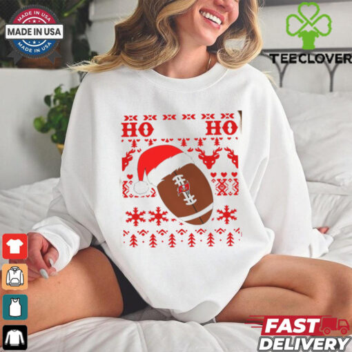 NFL Tampa Bay Buccaneers Football Santa Claus Hohoho Christmas Pattern shirt
