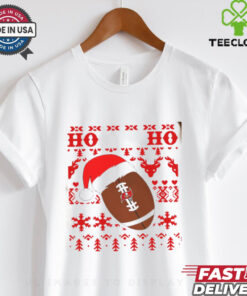 NFL Tampa Bay Buccaneers Football Santa Claus Hohoho Christmas Pattern shirt