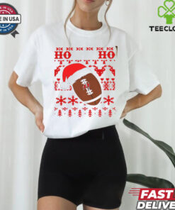 NFL Tampa Bay Buccaneers Football Santa Claus Hohoho Christmas Pattern shirt