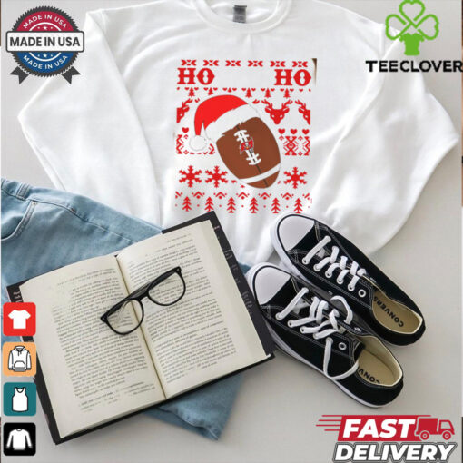 NFL Tampa Bay Buccaneers Football Santa Claus Hohoho Christmas Pattern shirt