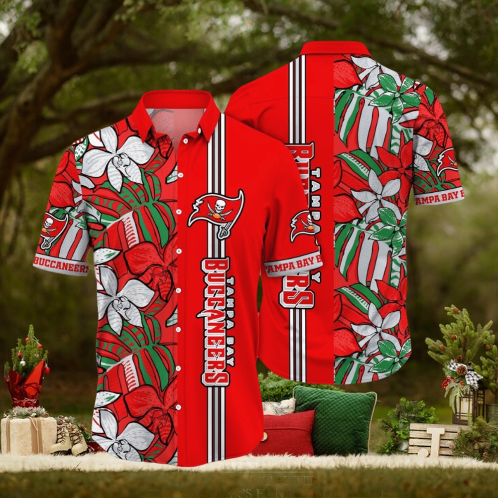 NFL Tampa Bay Buccaneers Hawaii Shirt Flower Chic Aloha Fashion NFL Tampa Bay Buccaneers Hawaii Shirt Flower Chic Aloha Fashion
