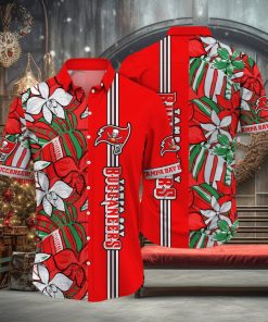 NFL Tampa Bay Buccaneers Hawaii Shirt Flower Chic Aloha Fashion