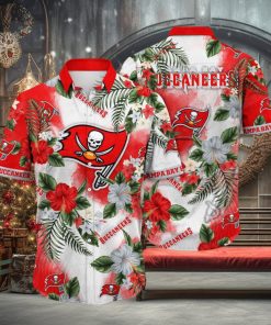 NFL Tampa Bay Buccaneers Hawaii Shirt Flower Trendy Floral Tops