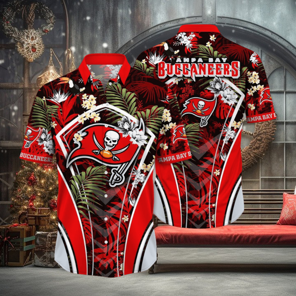 NFL Tampa Bay Buccaneers Hawaii Shirt Flower Vibrant Beachy Shirts NFL Tampa Bay Buccaneers Hawaii Shirt Flower Vibrant Beachy Shirts