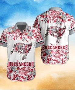 NFL Tampa Bay Buccaneers Hawaiian Shirt Special Floral Tropical Team Spirit