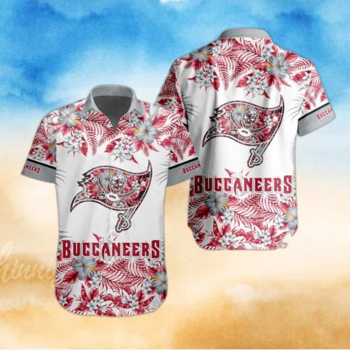 NFL Tampa Bay Buccaneers Hawaiian Shirt Special Floral Tropical Team Spirit