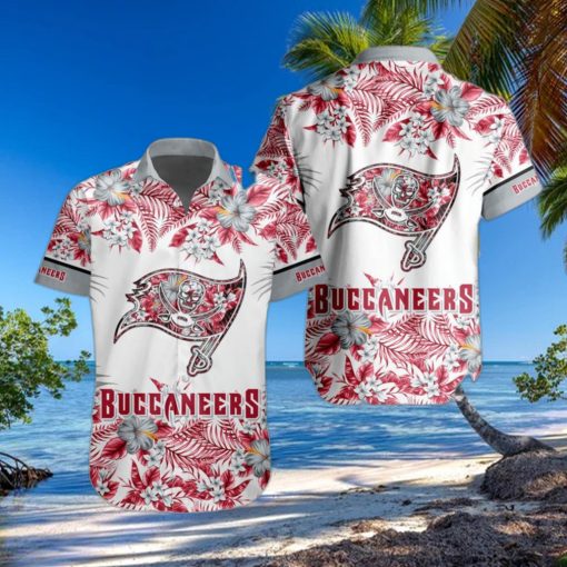 NFL Tampa Bay Buccaneers Hawaiian Shirt Special Floral Tropical Team Spirit