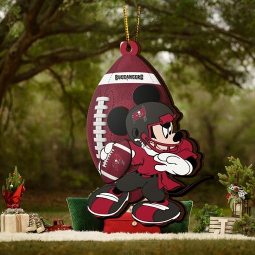 NFL Tampa Bay Buccaneers Mickey Mouse Christmas Ornament