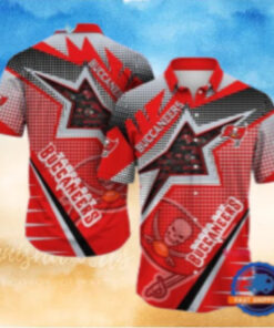 NFL Tampa Bay Buccaneers Special Football Team Star Hawaiian Shirts