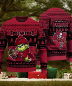 NFL Tampa Bay Buccaneers The Grinch Ugly Christmas Sweater