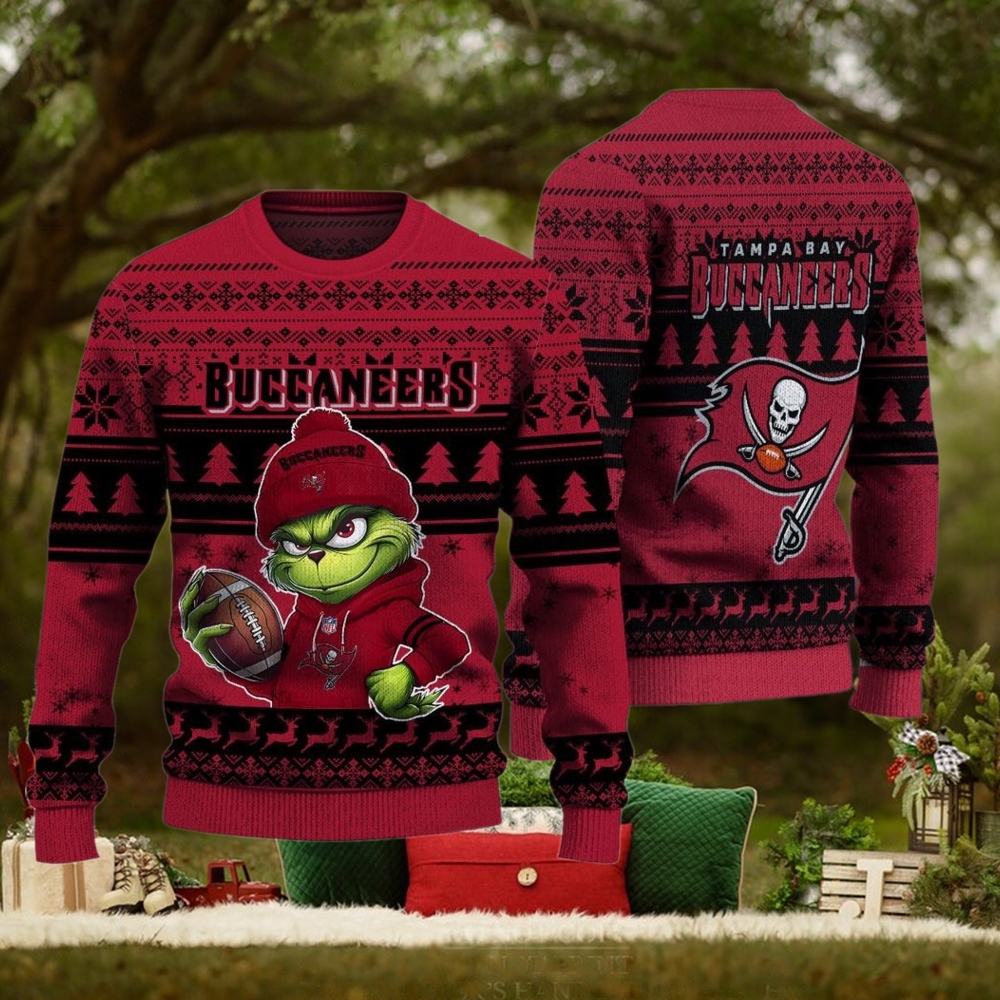 NFL Tampa Bay Buccaneers The Grinch Ugly Christmas Sweater NFL Tampa Bay Buccaneers The Grinch Ugly Christmas Sweater