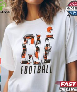 NFL Team Apparel Little Kids' Cleveland Browns Team Camo Dark Grey Heather T Shirt