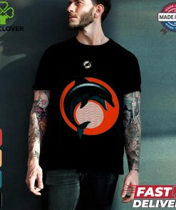 NFL Team Apparel Miami Dolphins Illustration T Shirt