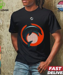 NFL Team Apparel Miami Dolphins Illustration T Shirt
