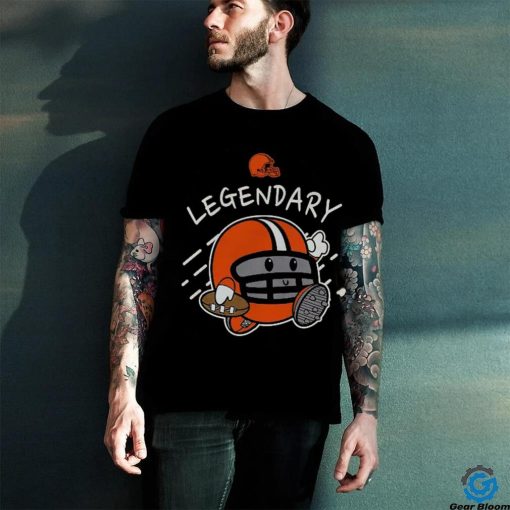 NFL Team Apparel Toddler Cleveland Browns Poki Brown T Shirt
