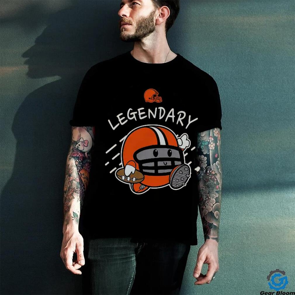 NFL Team Apparel Toddler Cleveland Browns Poki Brown T Shirt NFL Team Apparel Toddler Cleveland Browns Poki Brown T Shirt