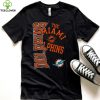 NFL Team Apparel Youth Miami Dolphins Tear Up Black T Shirt