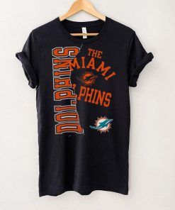 NFL Team Apparel Youth Miami Dolphins Tear Up Black T Shirt