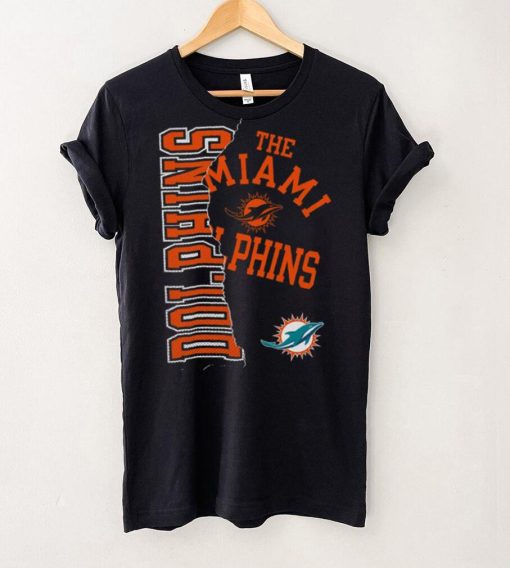 NFL Team Apparel Youth Miami Dolphins Tear Up Black T Shirt