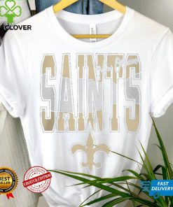 NFL Team Apparel Youth New Orleans Saints Playbook Black T Shirt