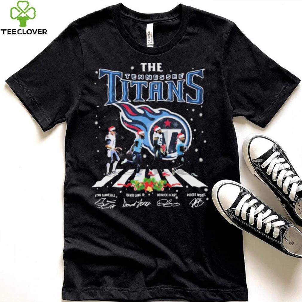 NFL Tennessee Titans Christmas Team Abbey Road Signatures Shirt NFL Tennessee Titans Christmas Team Abbey Road Signatures Shirt