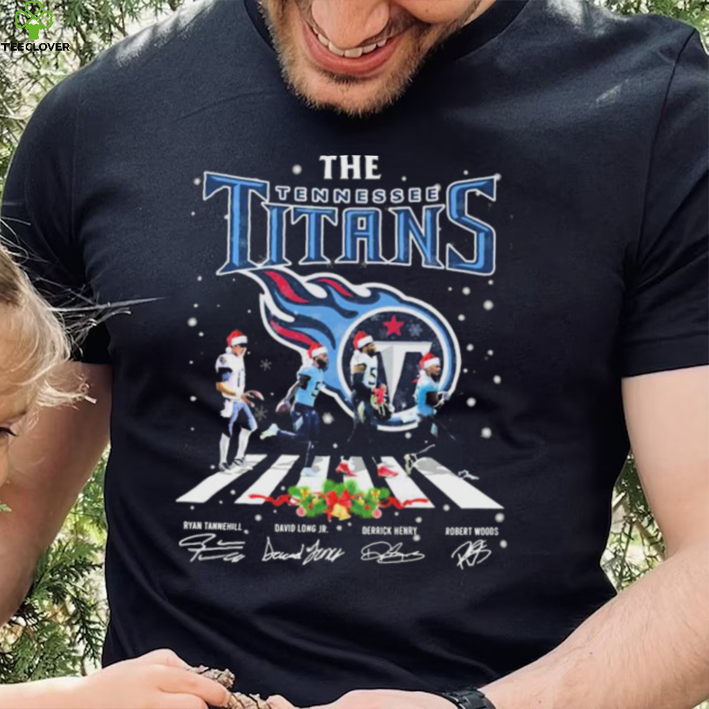 NFL Tennessee Titans Christmas Team Abbey Road Signatures Shirt NFL Tennessee Titans Christmas Team Abbey Road Signatures Shirt