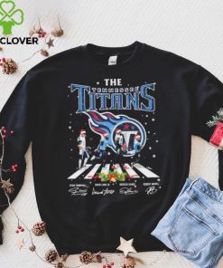 NFL Tennessee Titans Christmas Team Abbey Road Signatures Shirt