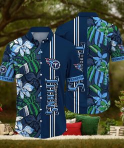 NFL Tennessee Titans Hawaii Shirt Flower Chic Aloha Fashion