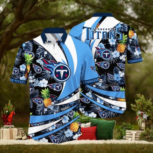 NFL Tennessee Titans Hawaii Shirt Flower Classic Hawaiian Prints