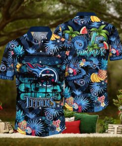 NFL Tennessee Titans Hawaii Shirt Flower Relaxed Island Wear