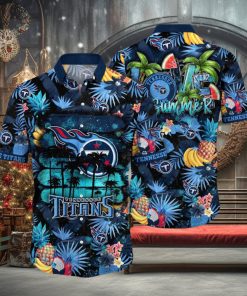 NFL Tennessee Titans Hawaii Shirt Flower Relaxed Island Wear