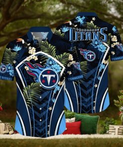 NFL Tennessee Titans Hawaii Shirt Flower Vibrant Beachy Shirts