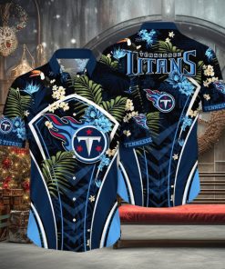 NFL Tennessee Titans Hawaii Shirt Flower Vibrant Beachy Shirts