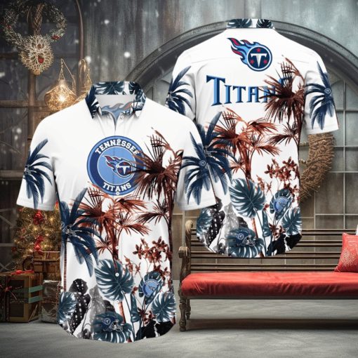 NFL Tennessee Titans Hawaii Shirt Palm Tree Aloha Shirt For Fans