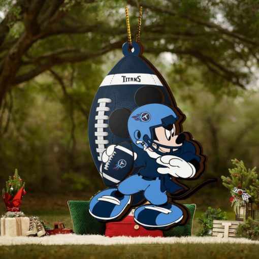 NFL Tennessee Titans Mickey Mouse Christmas Ornament