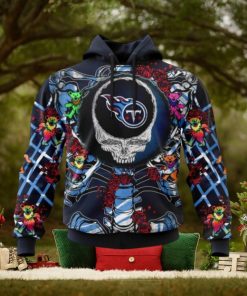 NFL Tennessee Titans Mix Grateful Dead, Personalized Name & Number Specialized Concepts Kits 3D Hoodie