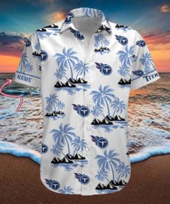 NFL Tennessee Titans Palm Tree Tropical Summer Hawaiian Shirt