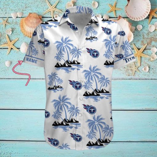 NFL Tennessee Titans Palm Tree Tropical Summer Hawaiian Shirt