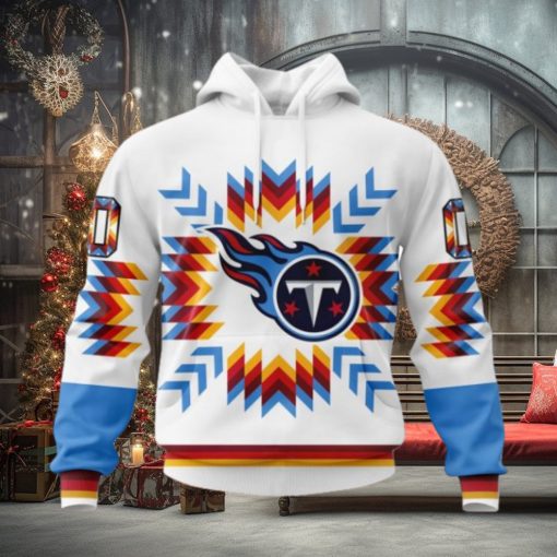 NFL Tennessee Titans Special Design With Native Pattern Hoodie