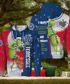 NFL Tennessee Titans The Grinch Christmas Pullover Hoodie