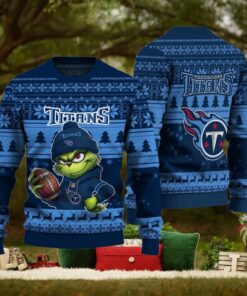 NFL Tennessee Titans The Grinch Ugly Christmas Sweater
