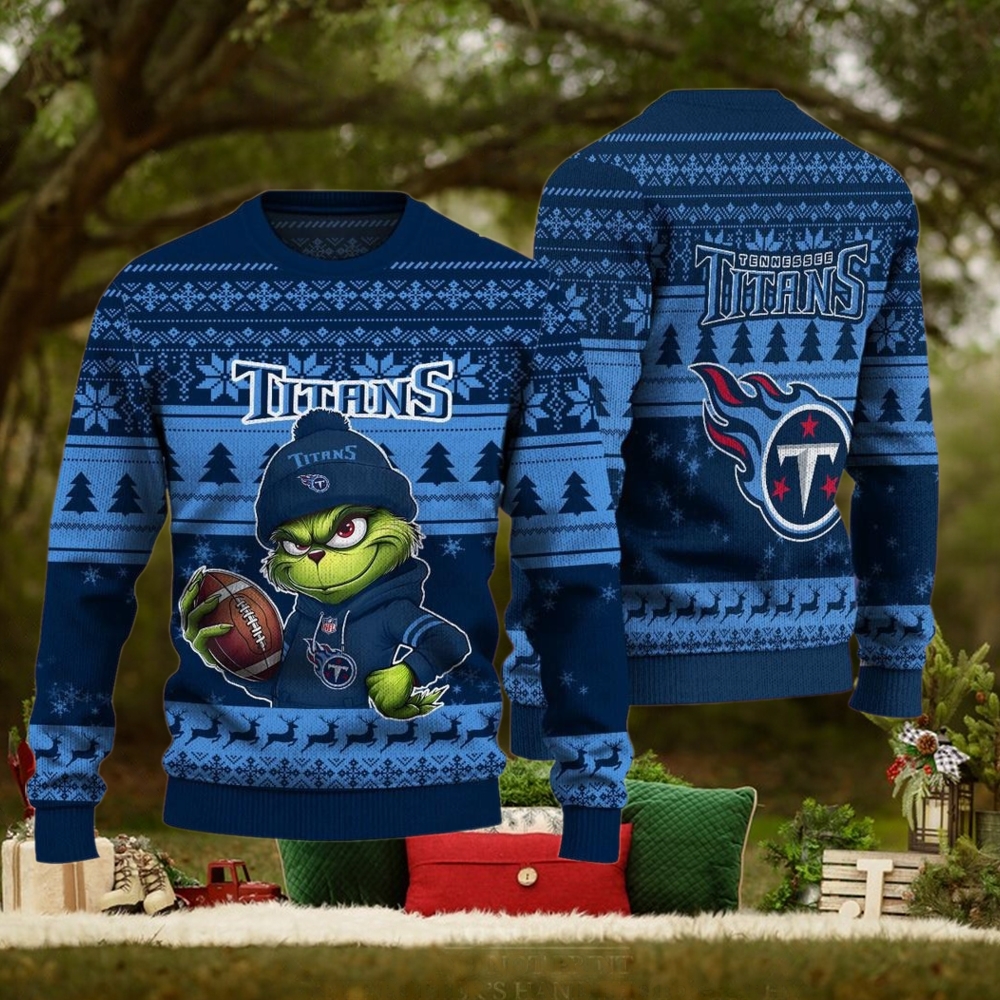 NFL Tennessee Titans The Grinch Ugly Christmas Sweater NFL Tennessee Titans The Grinch Ugly Christmas Sweater